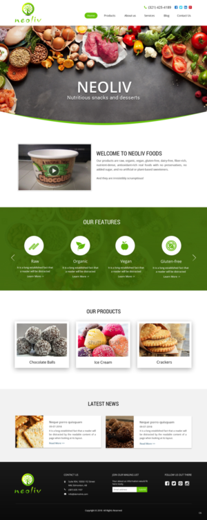 Web Design by pb for this project | Design: #17591131