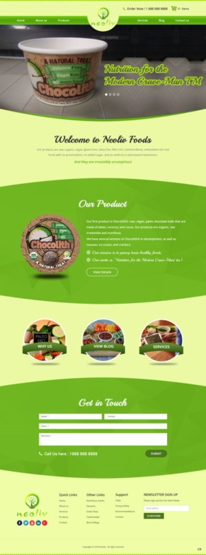 Web Design by pb for this project | Design: #17591133
