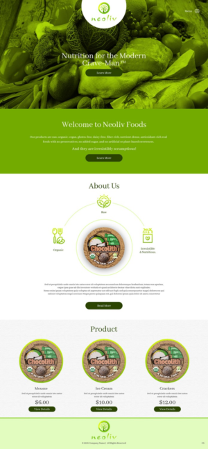 Web Design by pb for this project | Design: #17614732