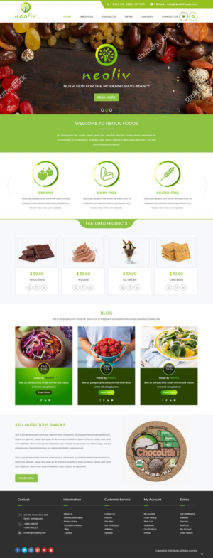 Web Design by pb for this project | Design: #17767870