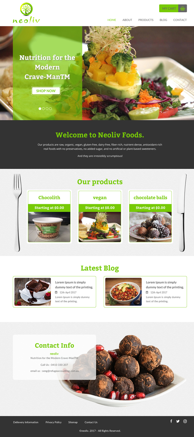Web Design by rightway for this project | Design #17581088