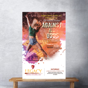 Flyer Design by uk for Legacy Dance Studio, LLC | Design: #17567893