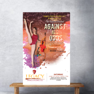 Flyer Design by uk for Legacy Dance Studio, LLC | Design: #17581339