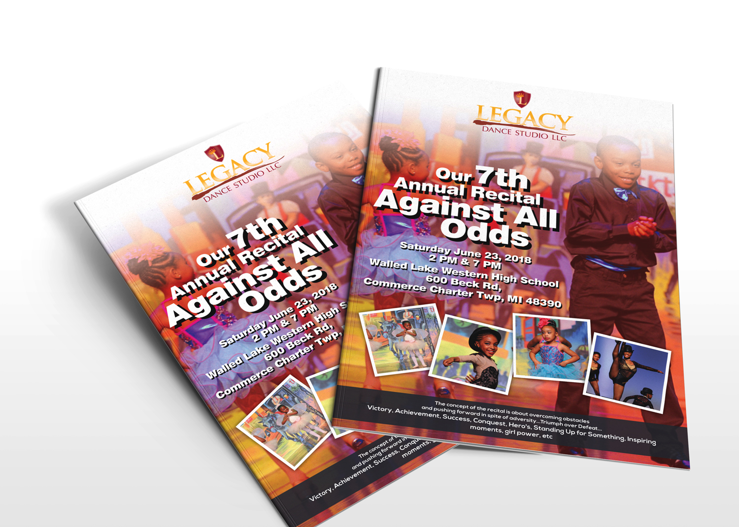 Design de Flyer par Impressive Solutions pour Legacy Dance Studio, LLC | Design #17565159