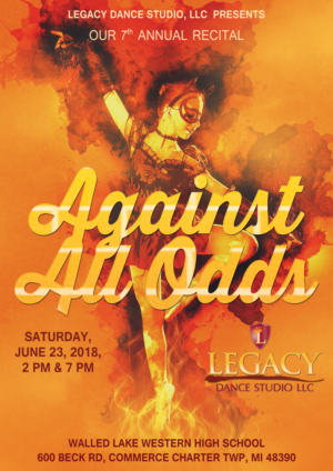 Flyer Design by leuchi for Legacy Dance Studio, LLC | Design #17569093