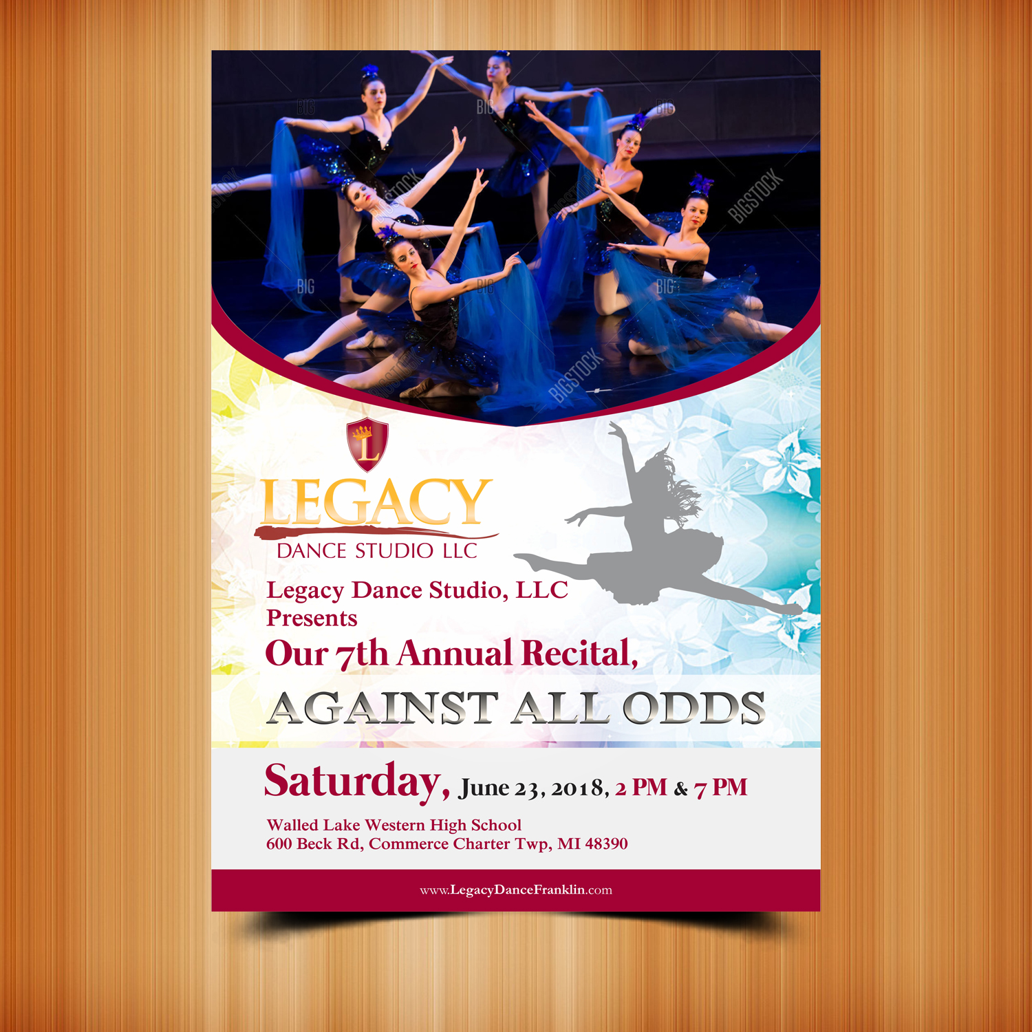 Flyer Design by ecorokerz for Legacy Dance Studio, LLC | Design #17566433