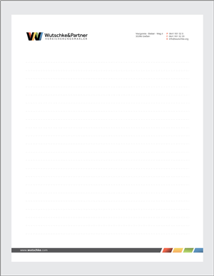 Stationary for German Insurance Brokerage, Logo Provided, Long Term Opportunities available! | Diseño de Papelería por DesignsTRIBE