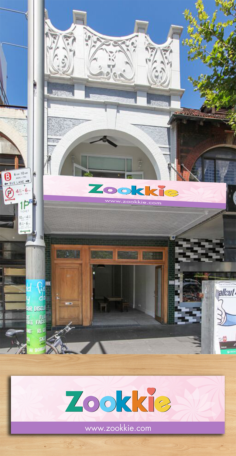 Signage Design by ecorokerz for Zookkie Pty Ltd | Design #17565506