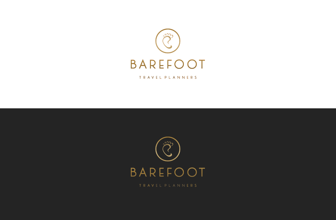 Logo-Design von GLDesigns für Barefoot Travel PLanners | Design #17600211