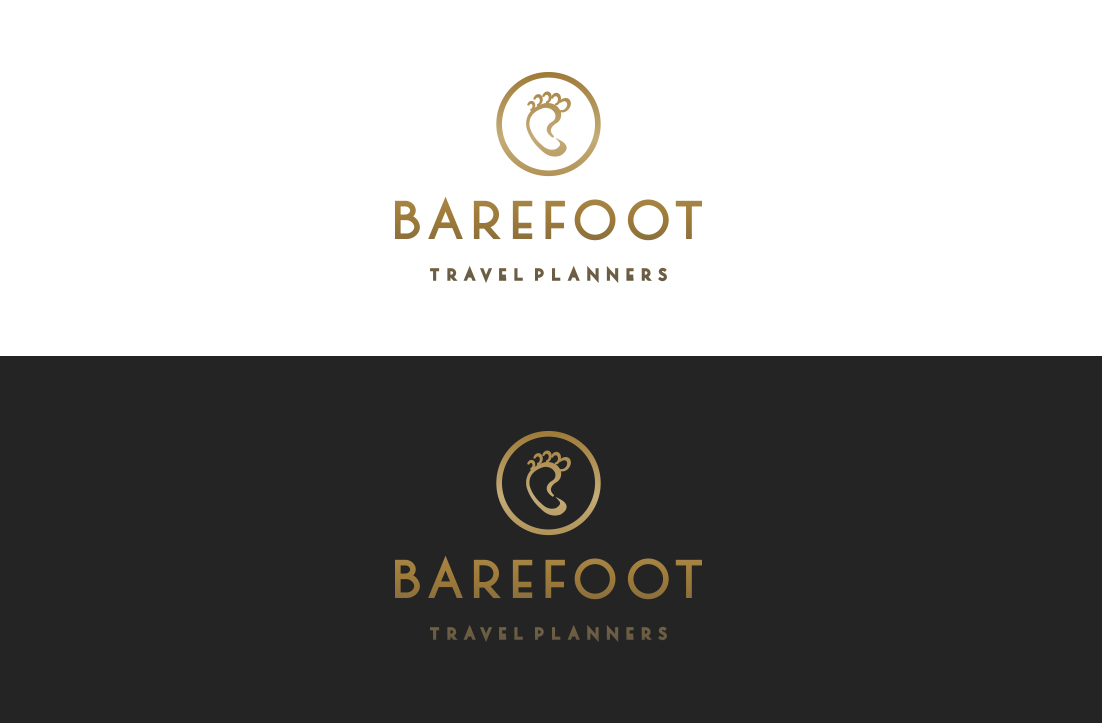 Logo-Design von GLDesigns für Barefoot Travel PLanners | Design #17621716