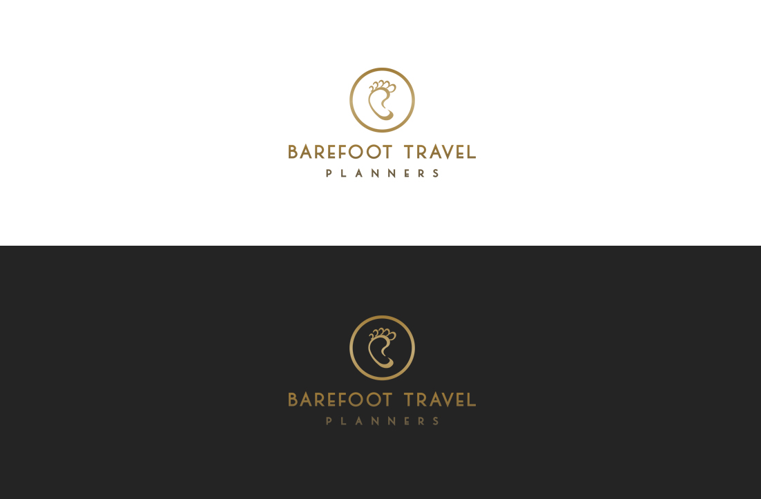 Logo Design by GLDesigns for Barefoot Travel PLanners | Design #17670579
