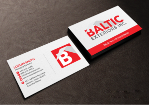 Business Card Design by Creations Box 2015 for Baltic Exteriors | Design: #17577276