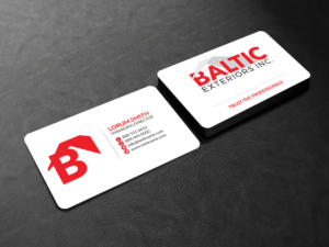 Business Card Design by Creations Box 2015 for Baltic Exteriors | Design: #17577278