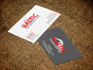 Business Card Design by chandrayaan.creative for Baltic Exteriors | Design: #17604843