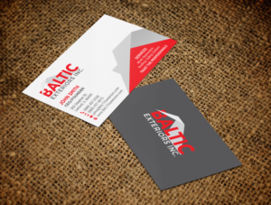 Business Card Design by chandrayaan.creative for Baltic Exteriors | Design: #17604893