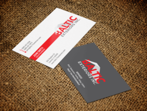 Business Card Design by chandrayaan.creative for Baltic Exteriors | Design: #17605072