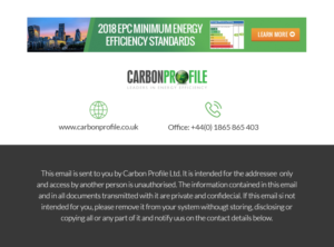 Email Banner Ad for Carbon Energy company  | Banner-Design von Laurra