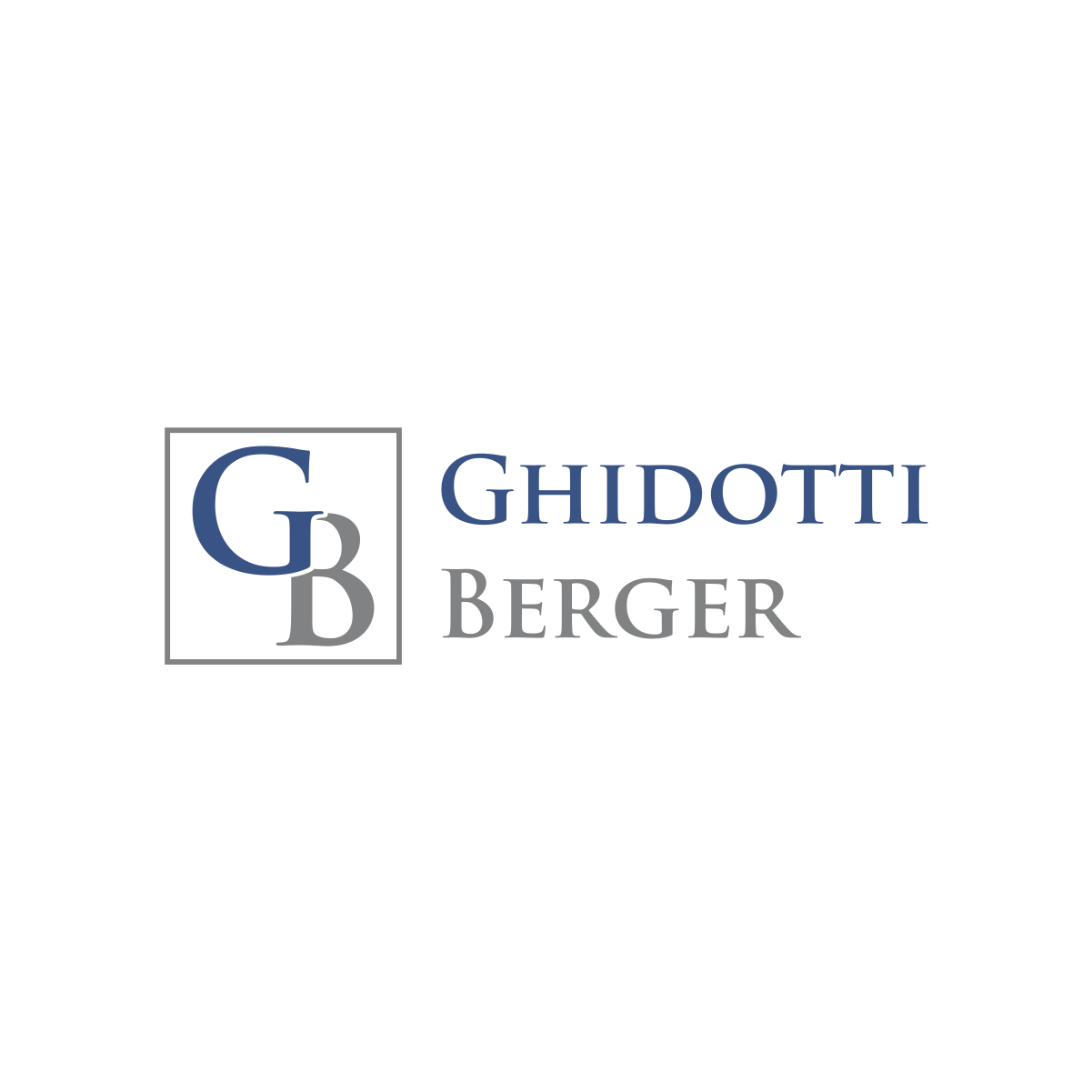 Logo Design by kenthuz for Ghidotti Berger  | Design #17571812