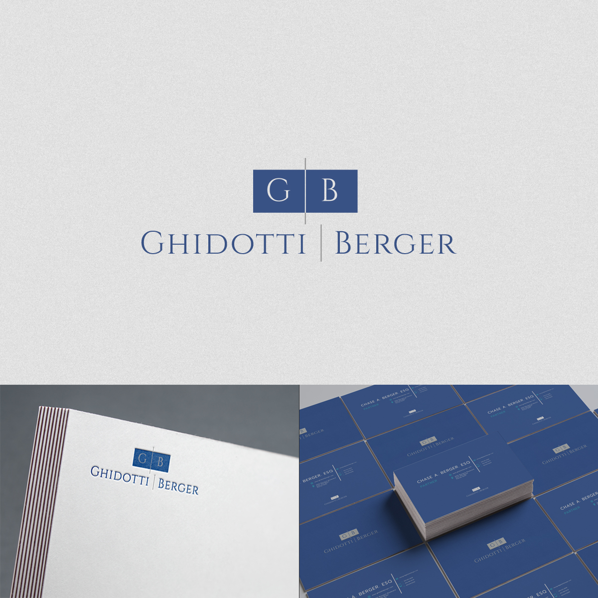 Logo Design by Kimosis Designs for Ghidotti Berger  | Design #17571814