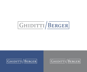 Diseño de Logo por Liyana para Ghidotti Berger  | Diseño: #17575385