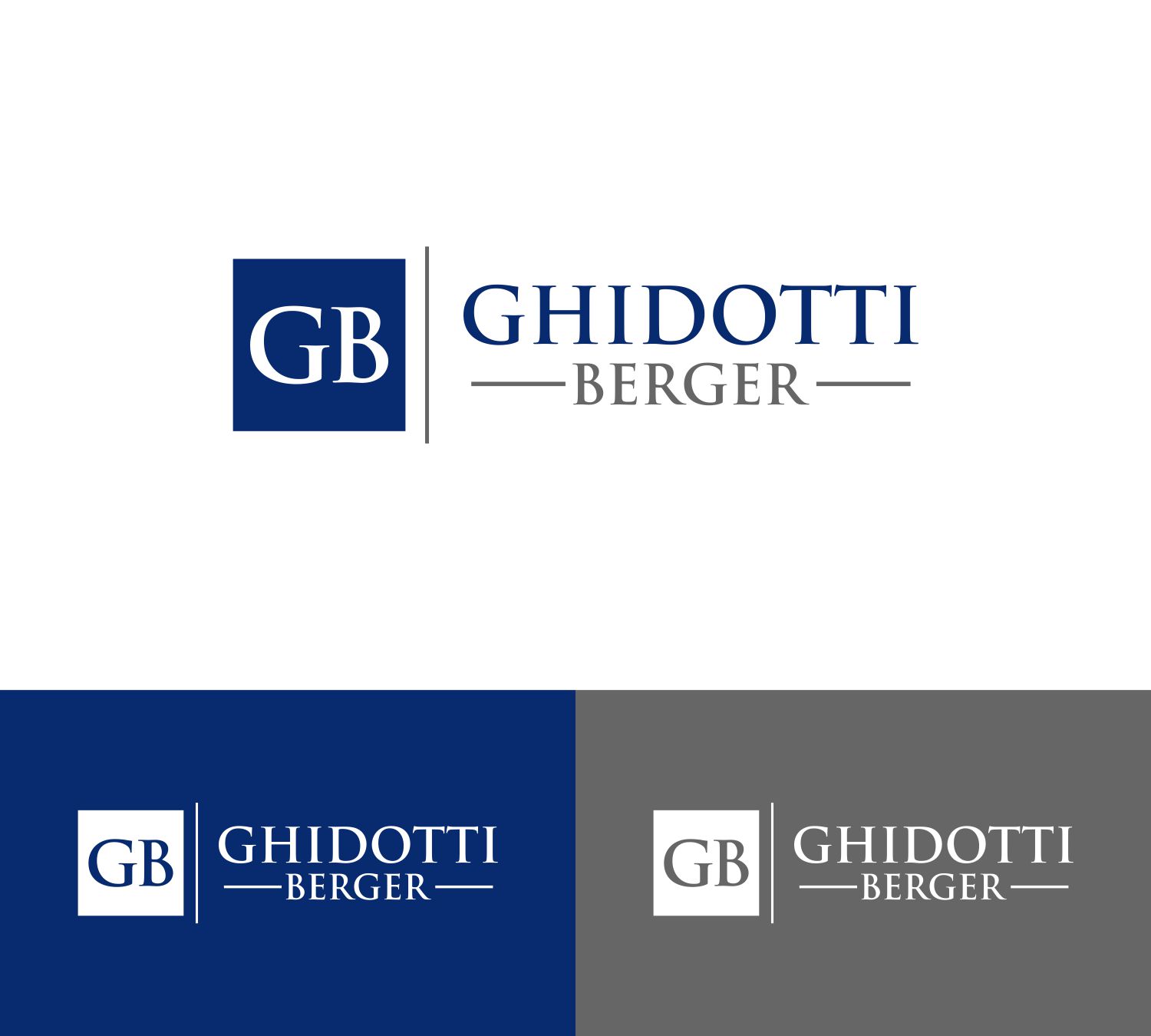 Logo Design by R Graphic for Ghidotti Berger  | Design #17576897