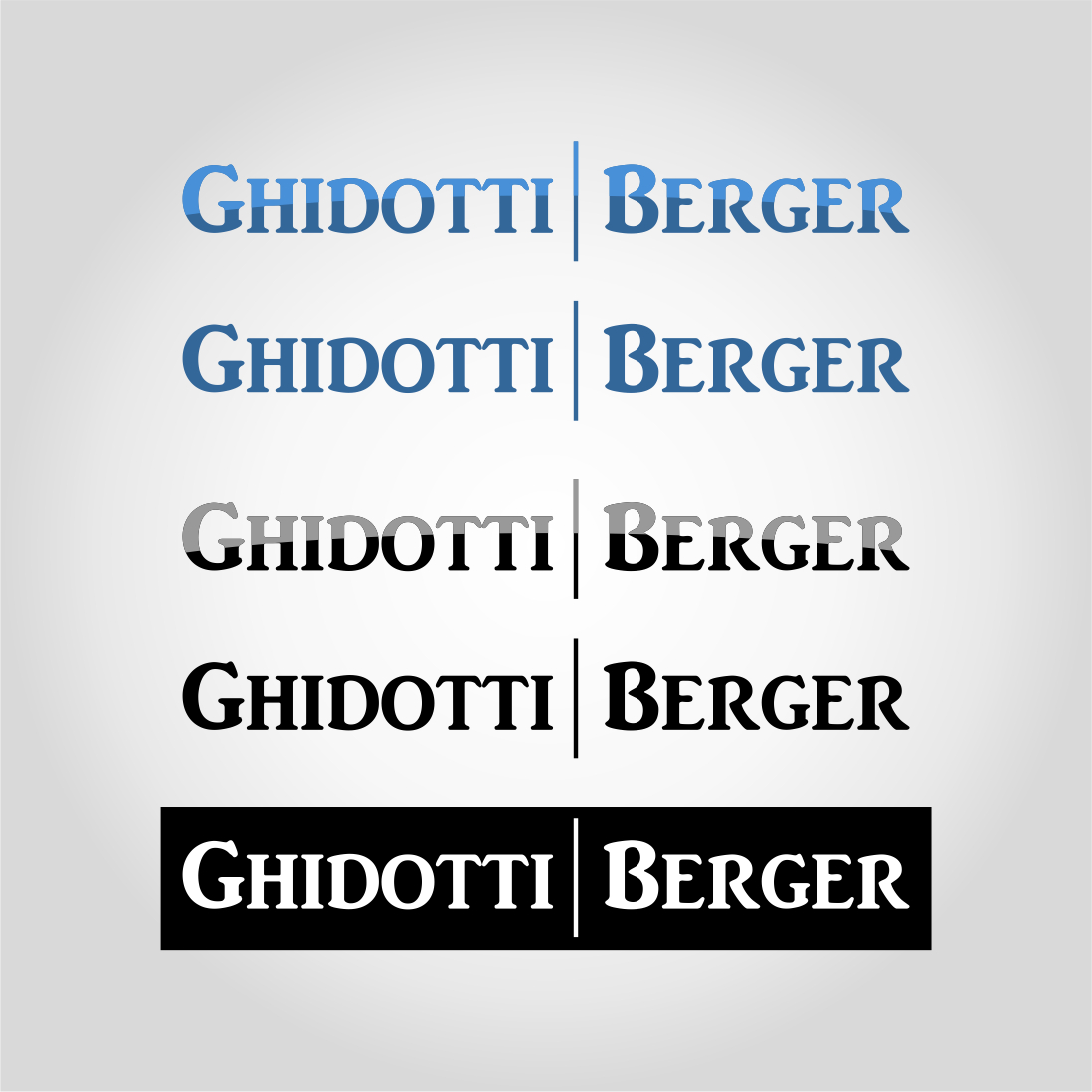 Logo Design by said.tempo for Ghidotti Berger  | Design #17571194