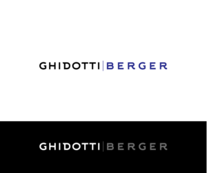 Logo Design by Kych19 for Ghidotti Berger  | Design #17571671