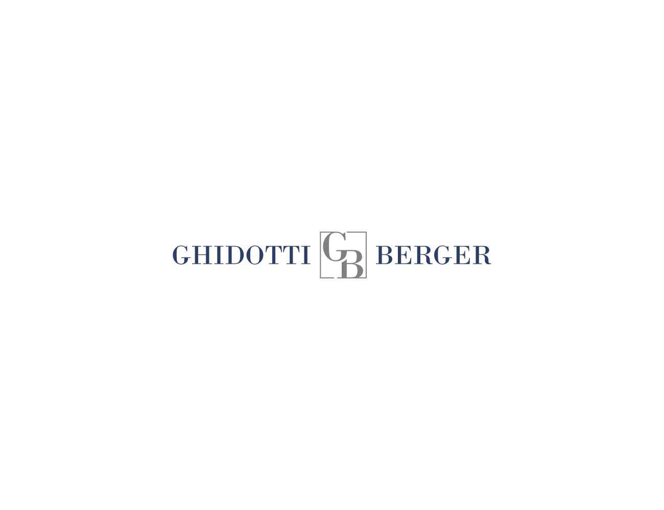 Logo Design by MOH Studio for Ghidotti Berger  | Design #17575869