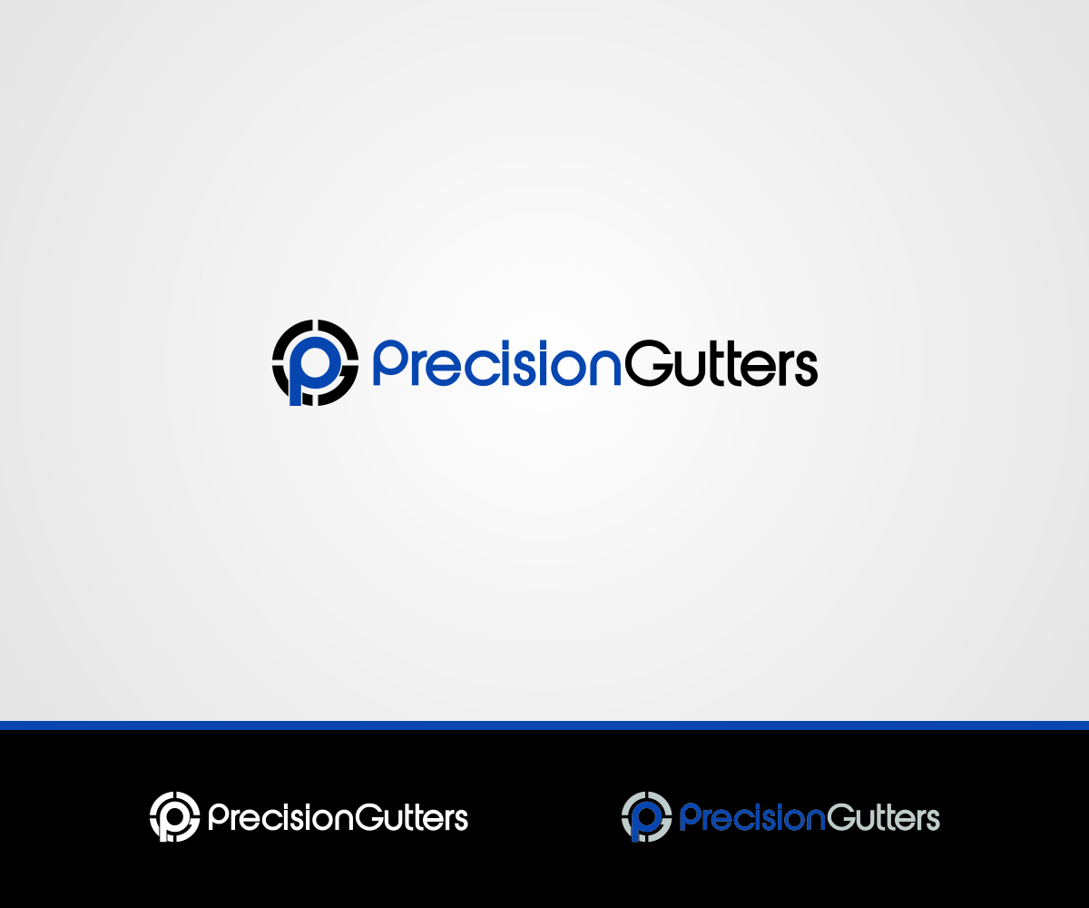 Logo Design by tk for Precision Gutters LTD. | Design #2754761