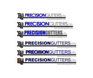 Logo Design by redlettergraphics for Precision Gutters LTD. | Design #2736792