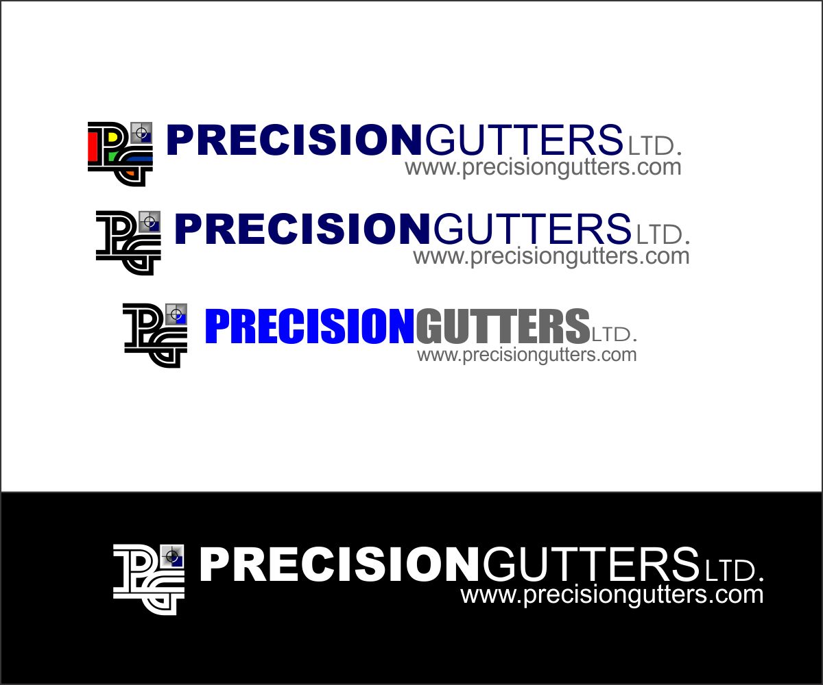 Design de Logo par redlettergraphics pour Precision Gutters LTD. | Design #2736796