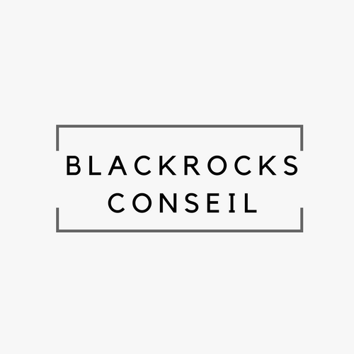 Diseño de Logo por marzia.sayyad para BlackRocks Conseil | Diseño #17579893