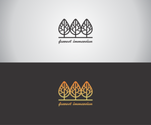 Diseño de Logo por van klompen para Forest Immersion | Diseño: #17842154