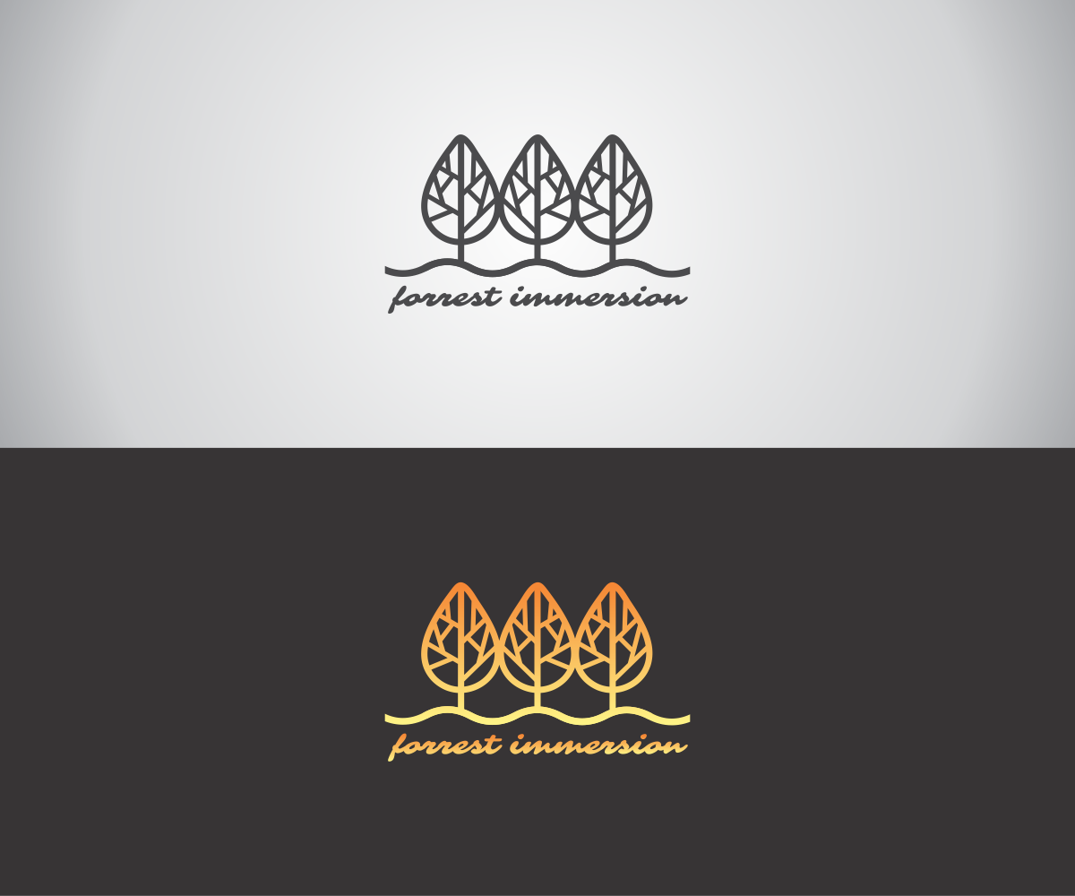 Diseño de Logo por van klompen para Forest Immersion | Diseño #17842163