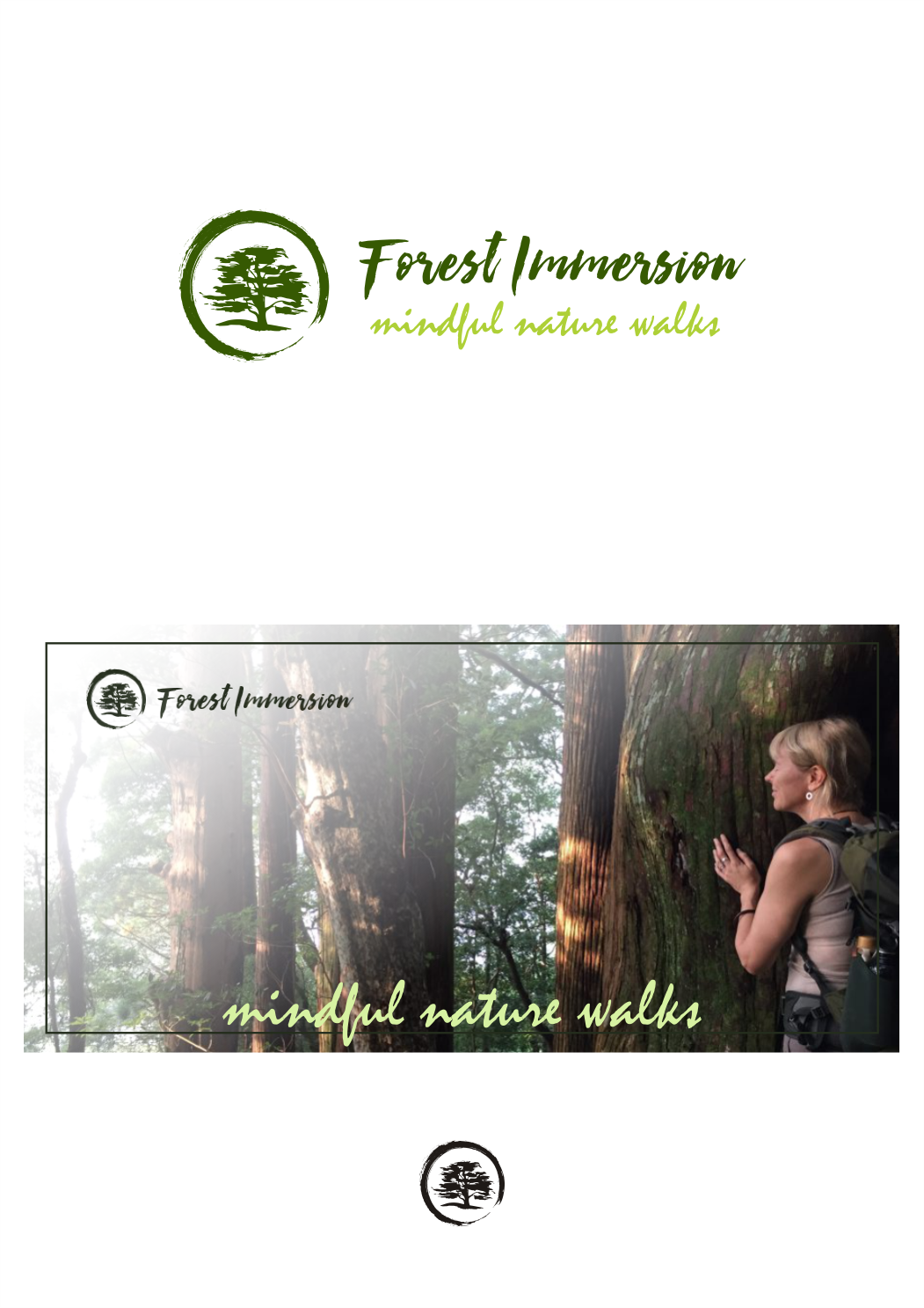 Logo Design by NEWVIEW for Forest Immersion | Design #17812539