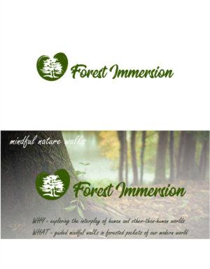 Diseño de Logo por NEWVIEW para Forest Immersion | Diseño: #17861606