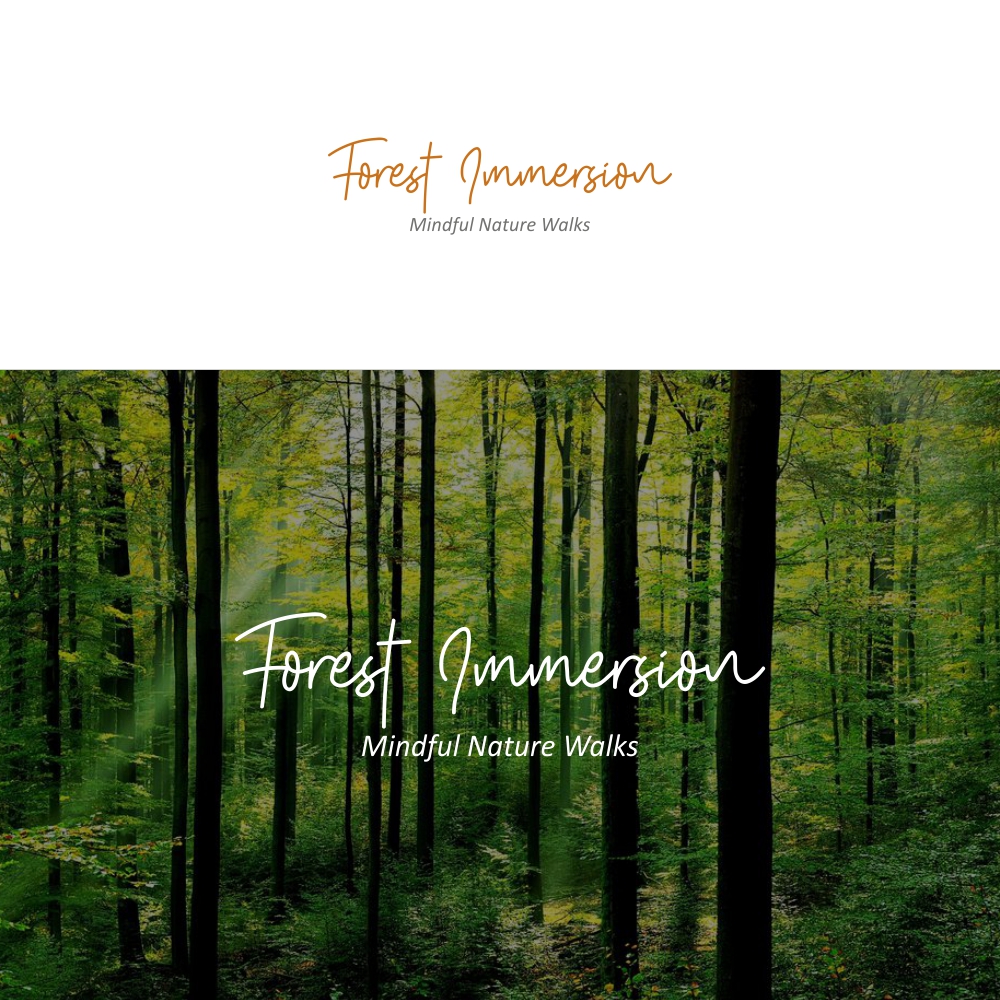 Logo Design by Basksh Designs for Forest Immersion | Design #17664964