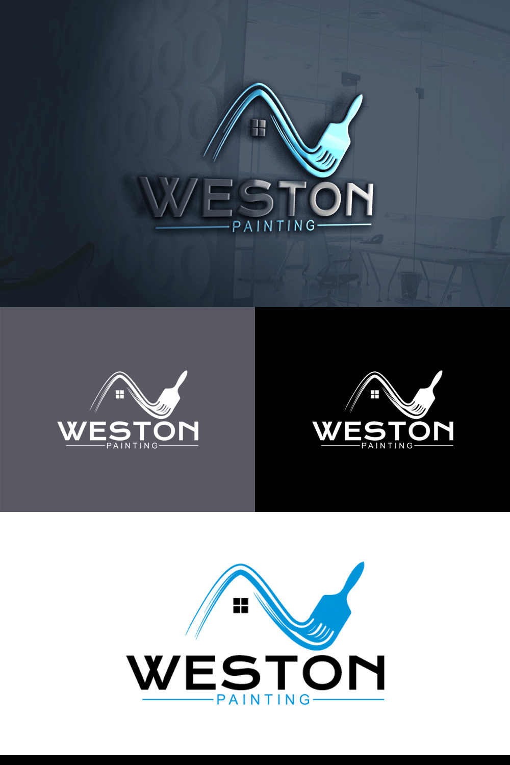 Design de Logo par e-graphics pour Weston Painting LLC | Design #17585482