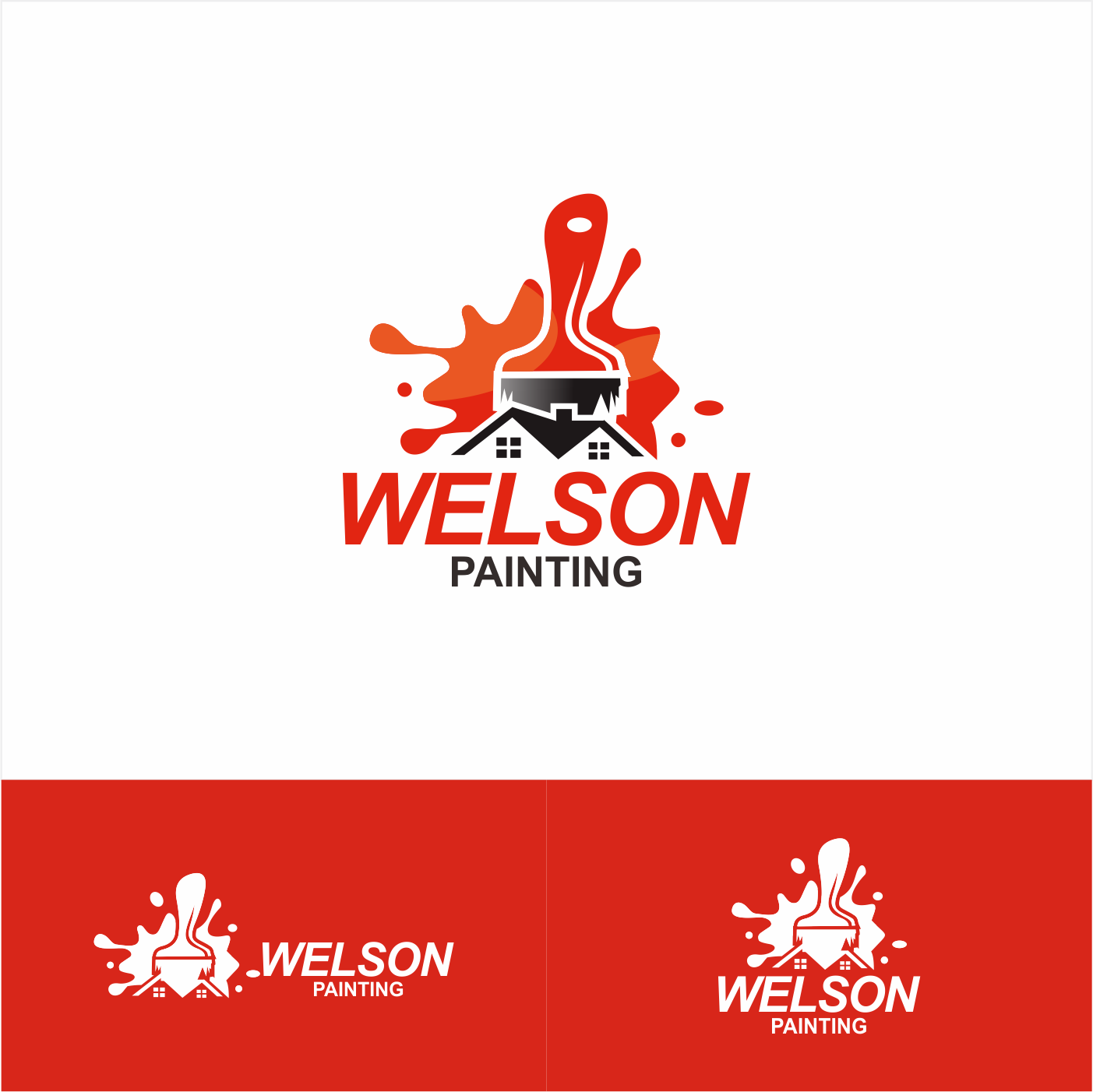 Logo-Design von Zafranrizki21 für Weston Painting LLC | Design #17653222