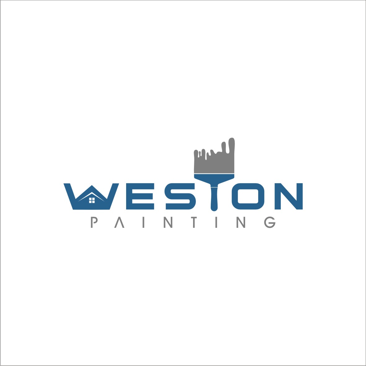 Logo-Design von bl_lue für Weston Painting LLC | Design #17652790