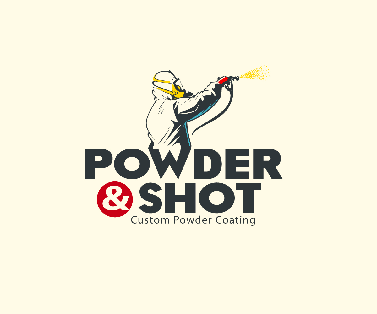 Colorful, Bold, Business Logo Design for Powder & Shot / Custom Powder