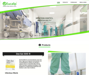 Web-Design von Mian Asif für Eucalip Bio Chemical Group Pty Ltd | Design: #17698521