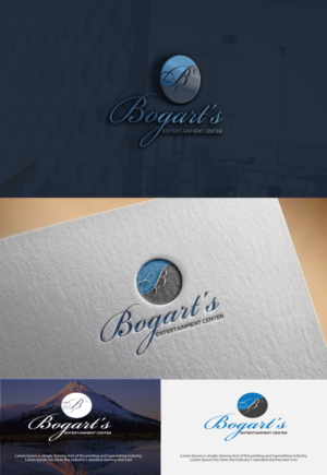 Logo Design by Art creation 2 for Bogarts entertainment center | Design: #17576174