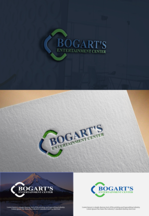 Logo Design by Art creation 2 for Bogarts entertainment center | Design: #17577321