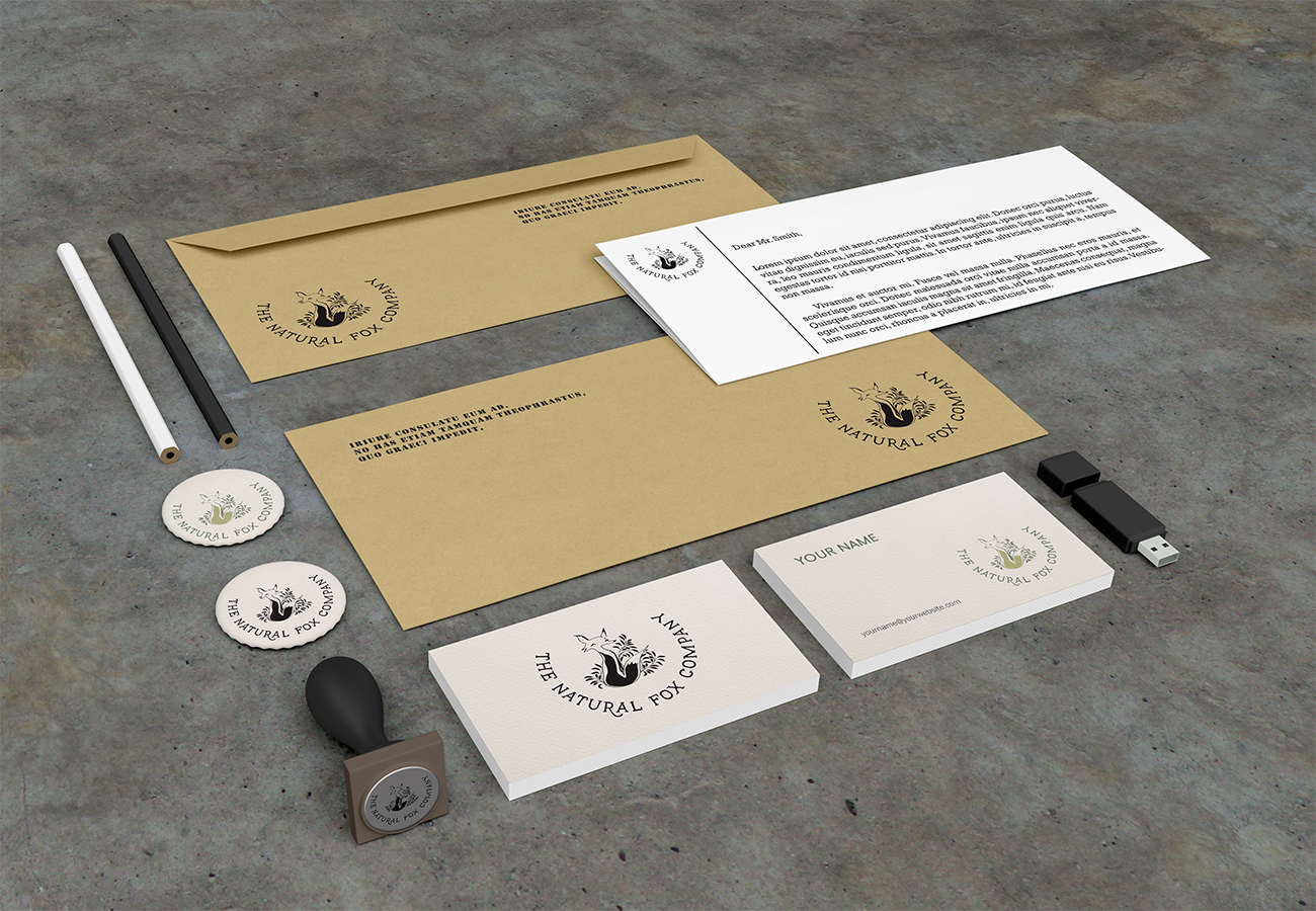 Logo Design by DicéArt for the natural fox company | Design #17625892