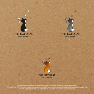 The Natural Fox Company | Diseño de Logo por chetan ghodasara