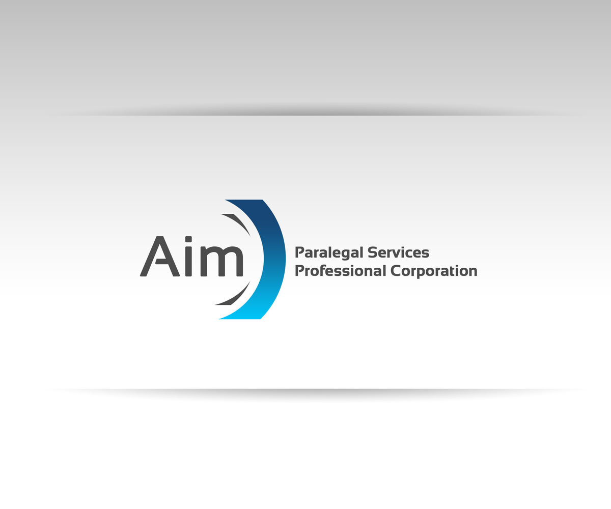 Logo Design by Michael Zhang for AIM Paralegal Services Professional Corporation | Design #2738531