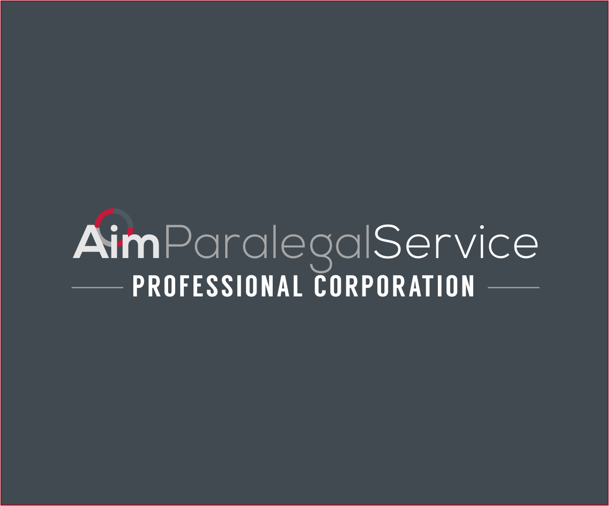 Logo Design by SpringDesigns for AIM Paralegal Services Professional Corporation | Design #2762849