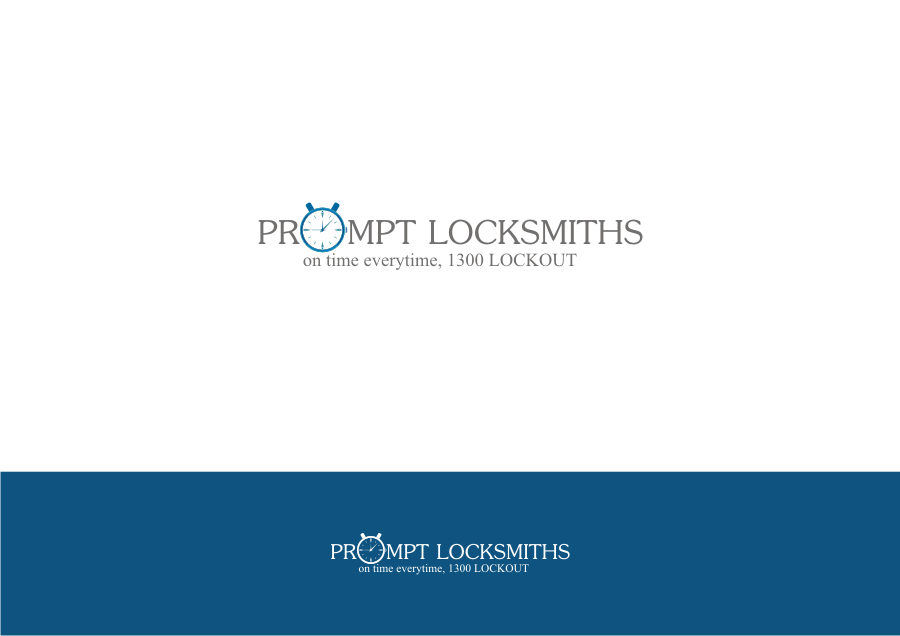 Logo Design by RetnoHandayaniDESIGNS for Prompt Locksmiths | Design #17597235