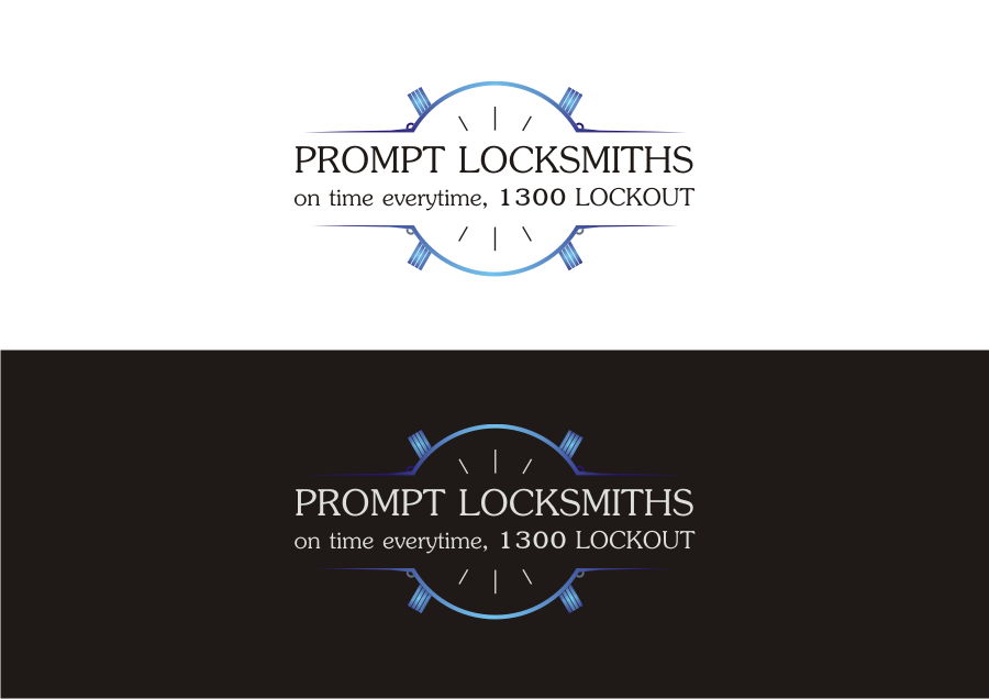 Diseño de Logo por RetnoHandayaniDESIGNS para Prompt Locksmiths | Diseño #17663032